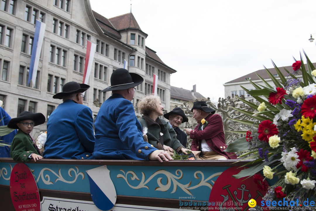 Sechselaeuten Kinderumzug - Fruehlingsfest: Zuerich, 08.04.2019