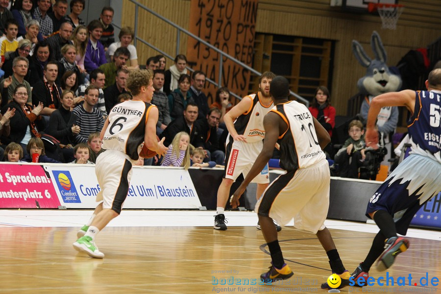 Basketball Bundesliga: ULM - BREMERHAVEN: Ulm, 27.02.2010