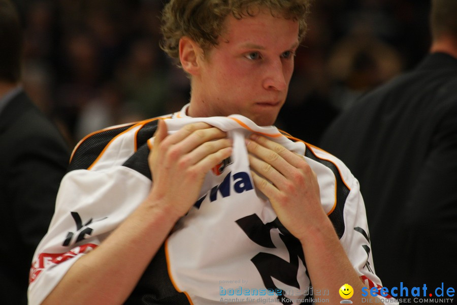 Basketball Bundesliga: ULM - BREMERHAVEN: Ulm, 27.02.2010