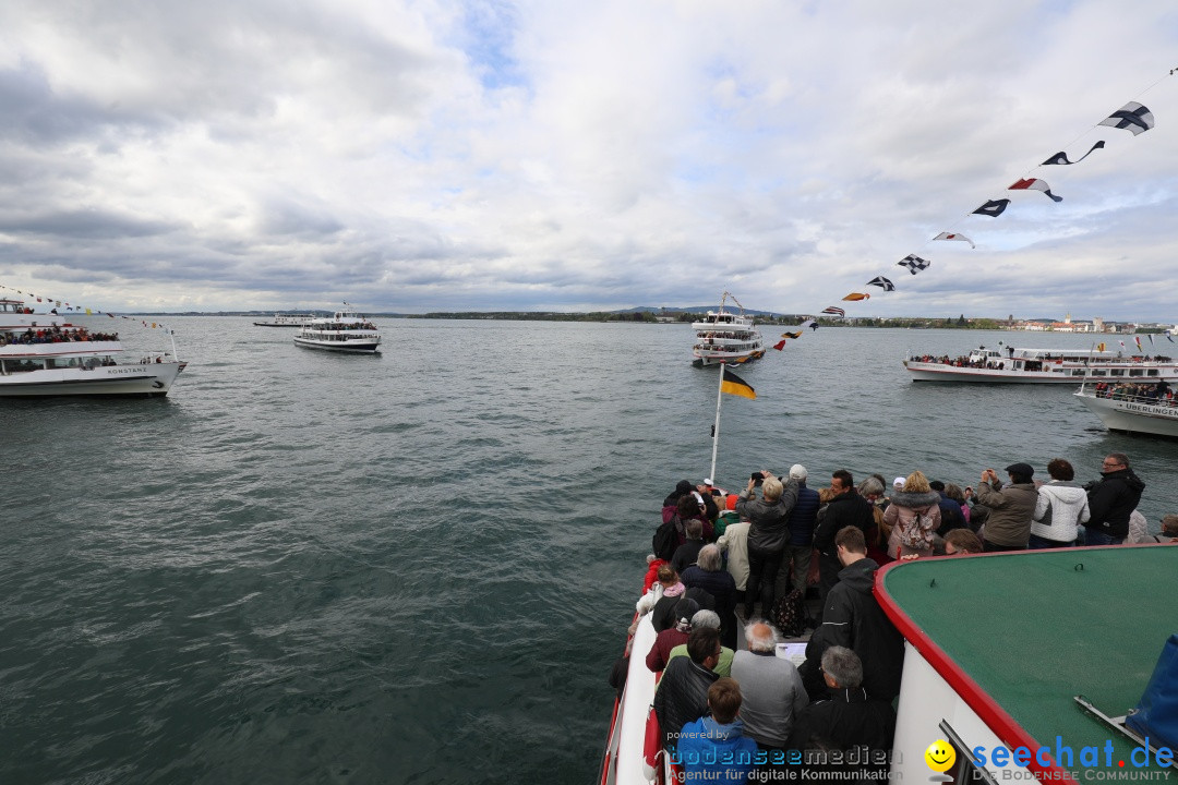 48. Internationale Flottensternfahrt: Bodensee - Friedrichshafen, 27.04.201