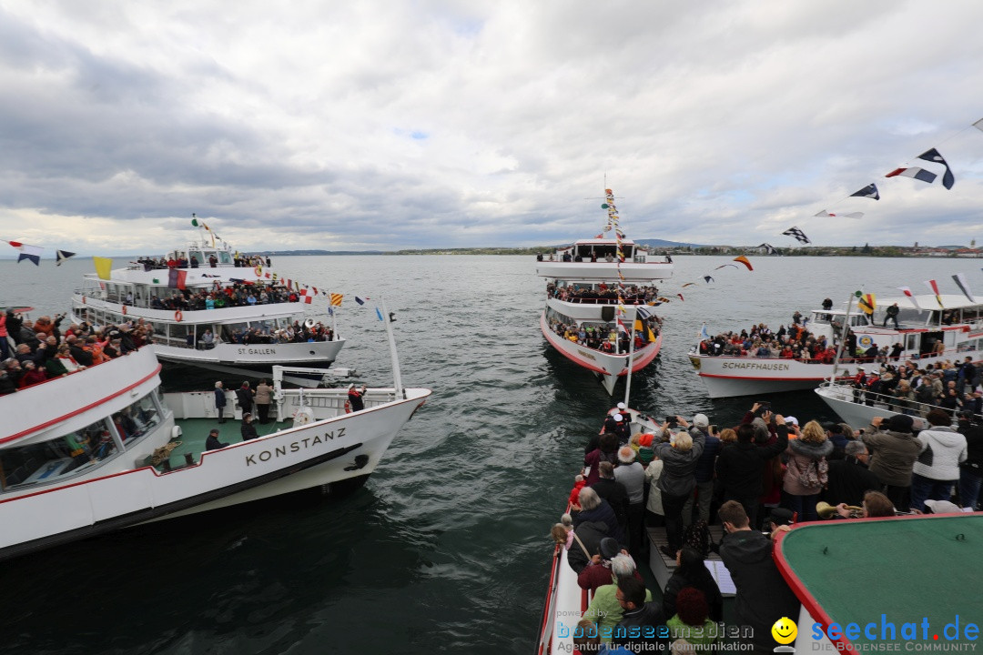 48. Internationale Flottensternfahrt: Bodensee - Friedrichshafen, 27.04.201