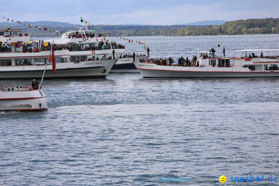 48. Internationale Flottensternfahrt: Bodensee - Friedrichshafen, 27.04.201