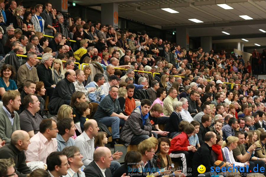 Basketball Bundesliga: ULM - BREMERHAVEN: Ulm, 27.02.2010