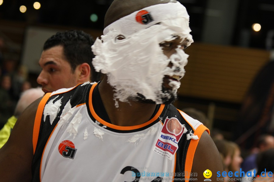 Basketball Bundesliga: ULM - BREMERHAVEN: Ulm, 27.02.2010