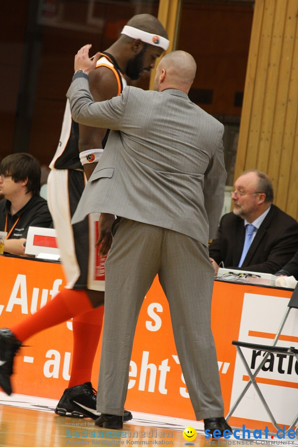 Basketball Bundesliga: ULM - BREMERHAVEN: Ulm, 27.02.2010