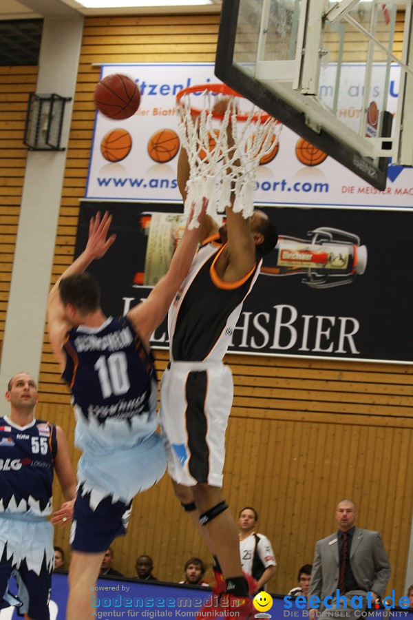 Basketball Bundesliga: ULM - BREMERHAVEN: Ulm, 27.02.2010