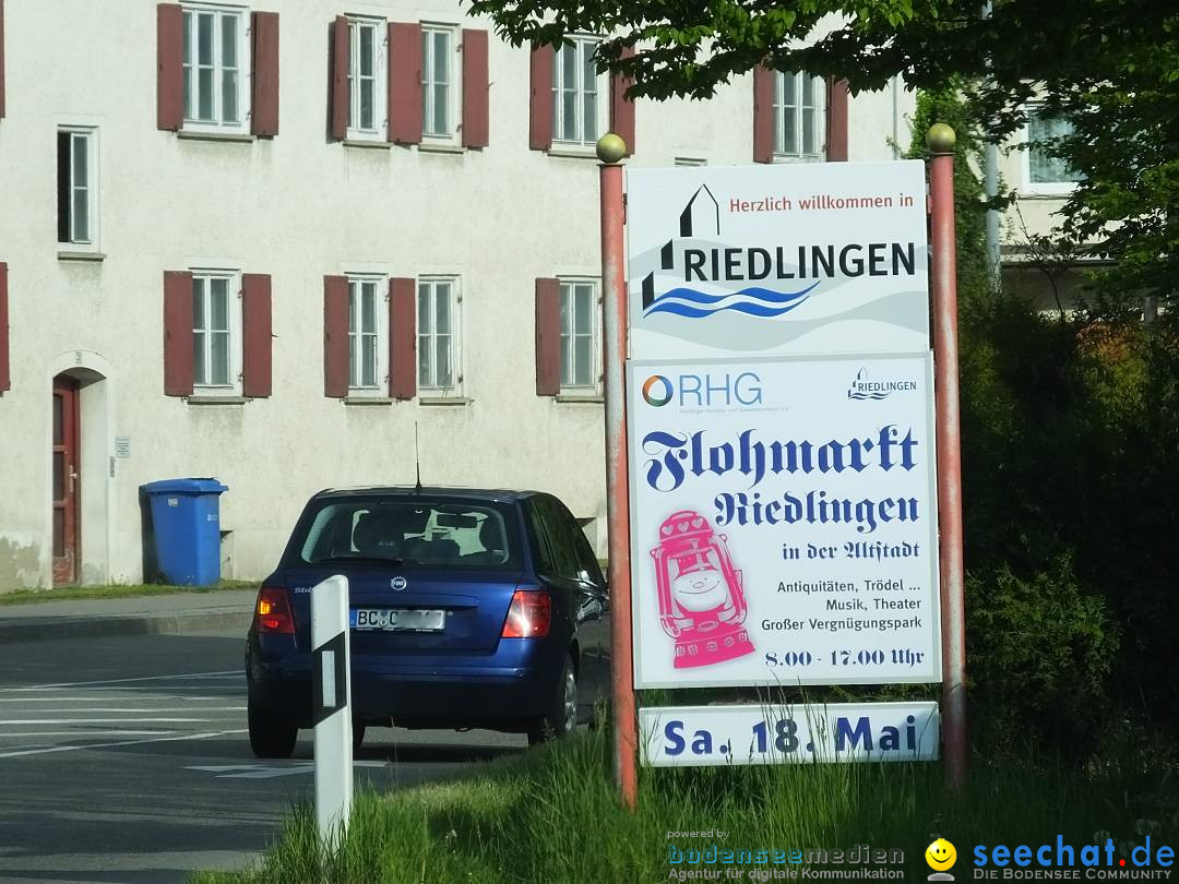 Flohmarkt in Riedlingen am Bodensee, 18.05.2019