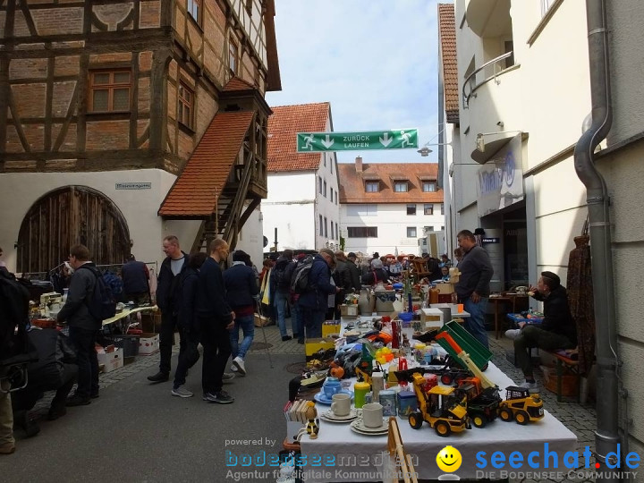 Flohmarkt in Riedlingen am Bodensee, 18.05.2019