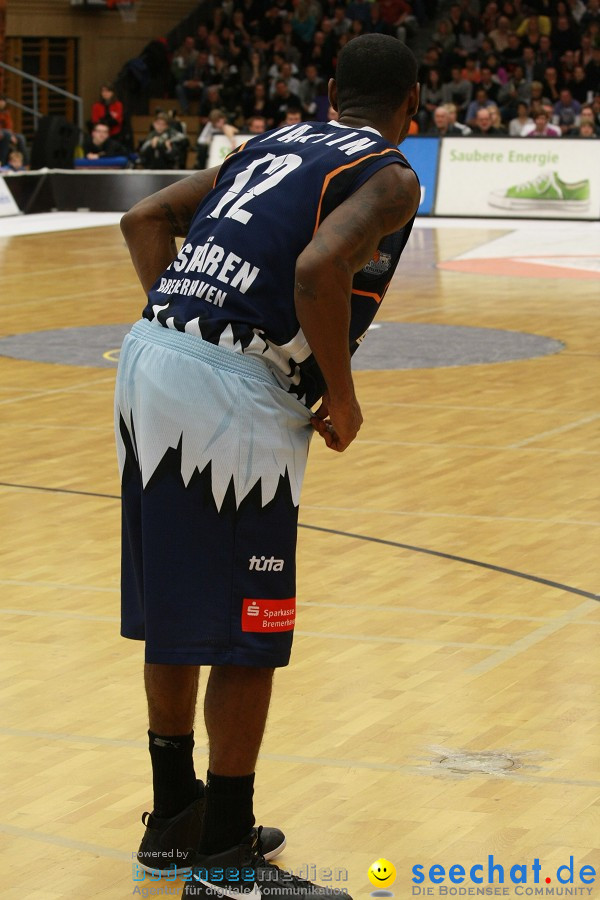 Basketball Bundesliga: ULM - BREMERHAVEN: Ulm, 27.02.2010