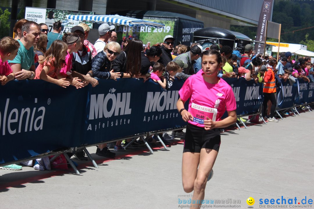 Auffahrtslauf: St. Gallen - Schweiz, 30.05.2019