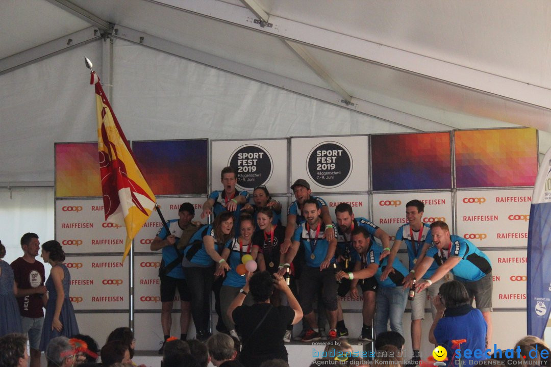 Sportfest: Haeggenschwil, 08.06.2019
