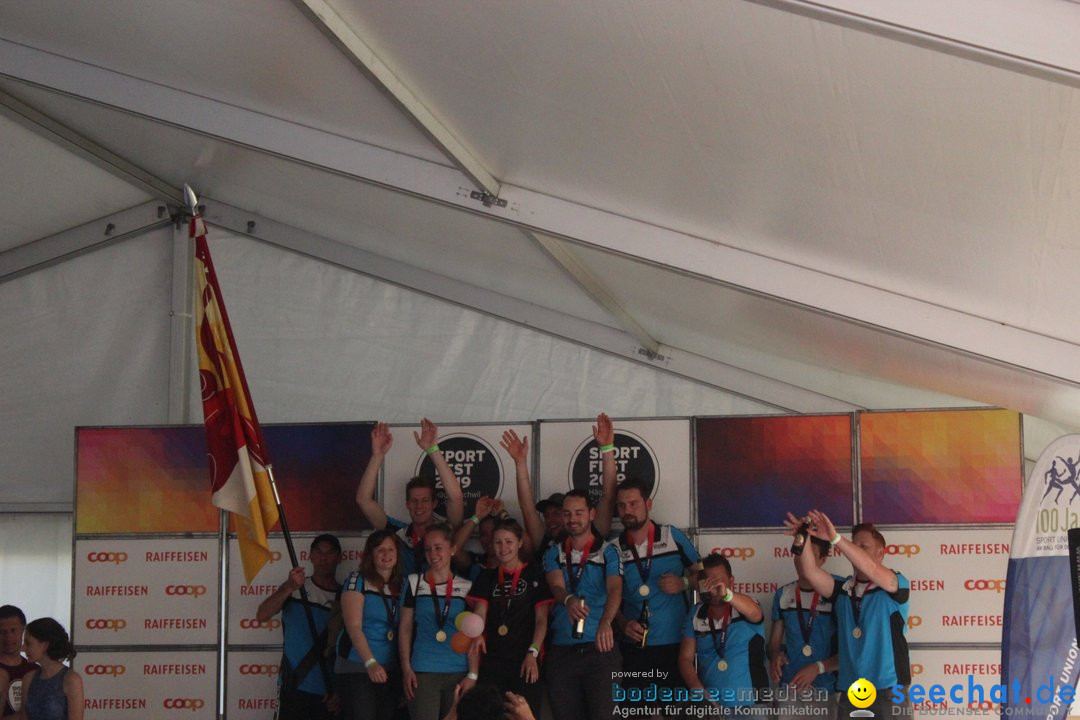 Sportfest: Haeggenschwil, 08.06.2019
