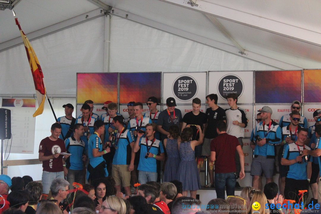 Sportfest: Haeggenschwil, 08.06.2019