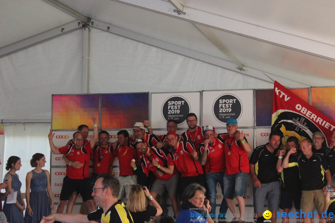 Sportfest: Haeggenschwil, 08.06.2019