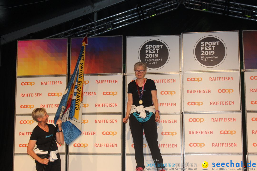 Sportfest: Haeggenschwil, 09.06.2019