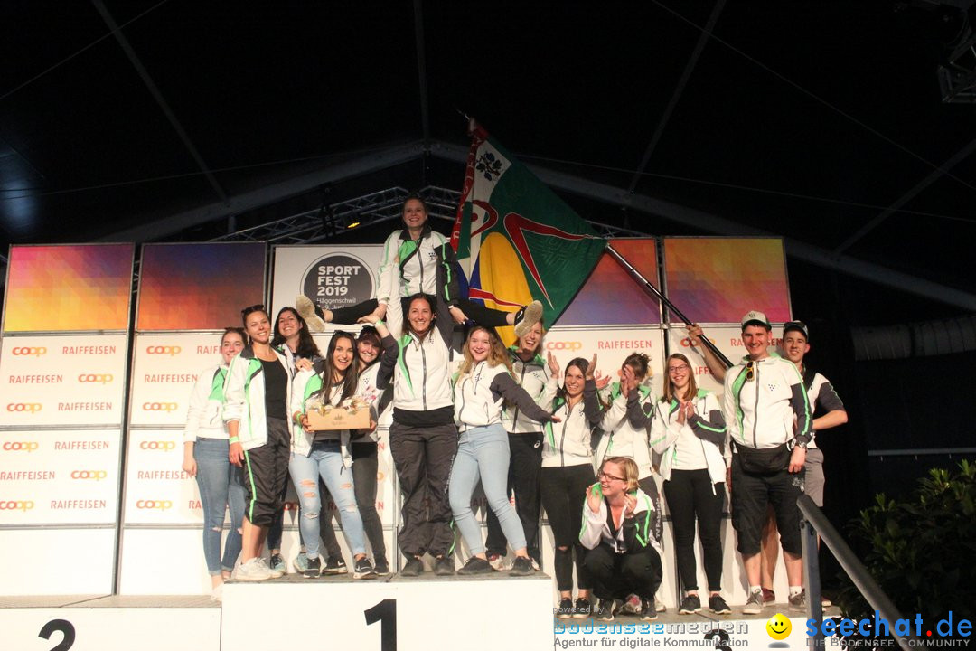 Sportfest: Haeggenschwil, 09.06.2019