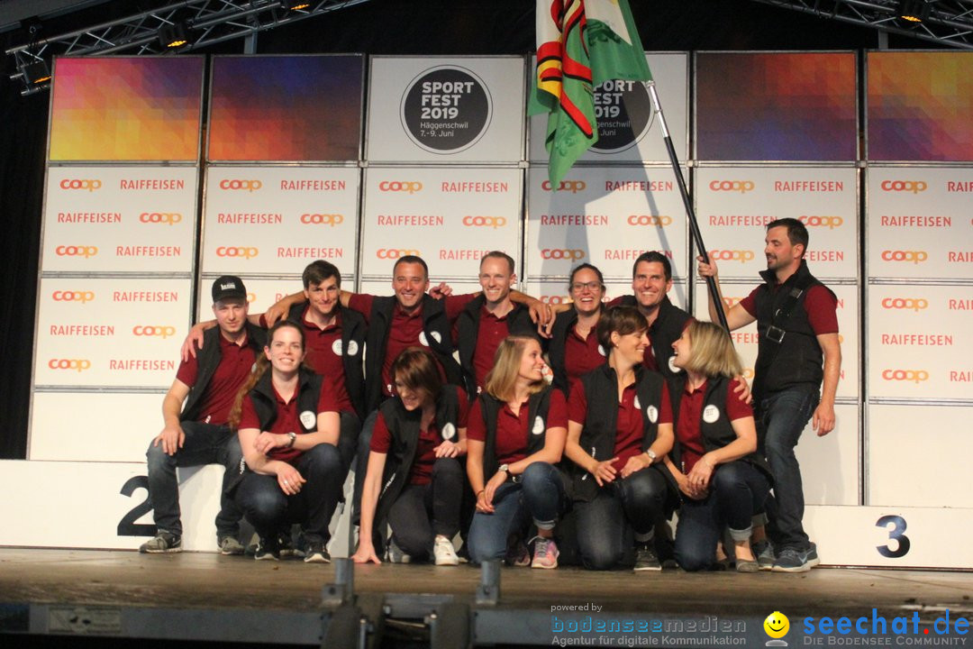 Sportfest: Haeggenschwil, 09.06.2019