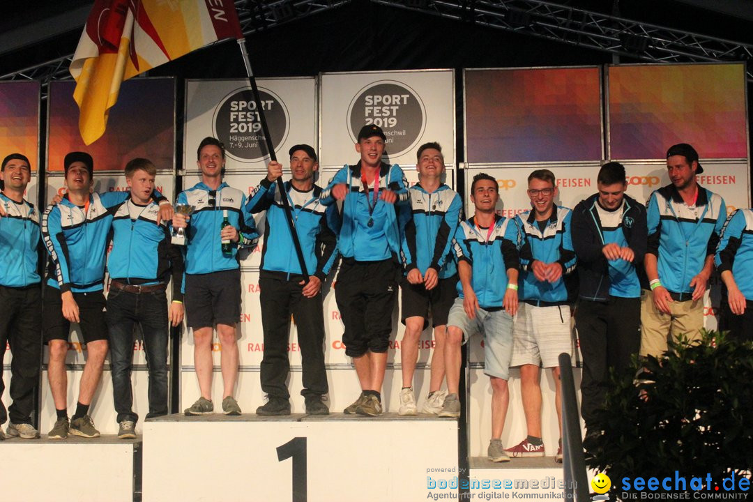 Sportfest: Haeggenschwil, 09.06.2019