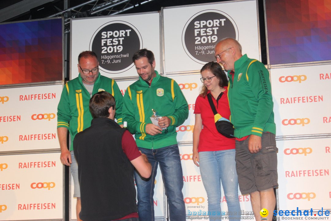 Sportfest: Haeggenschwil, 09.06.2019