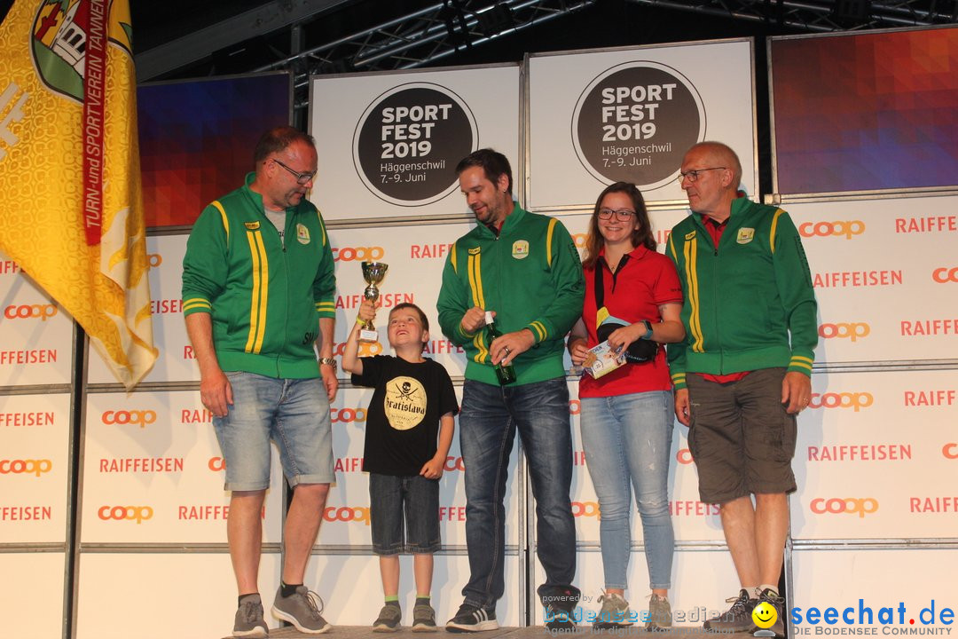 Sportfest: Haeggenschwil, 09.06.2019