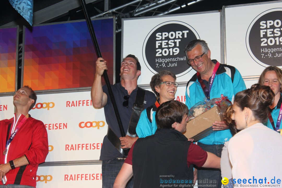 Sportfest: Haeggenschwil, 09.06.2019