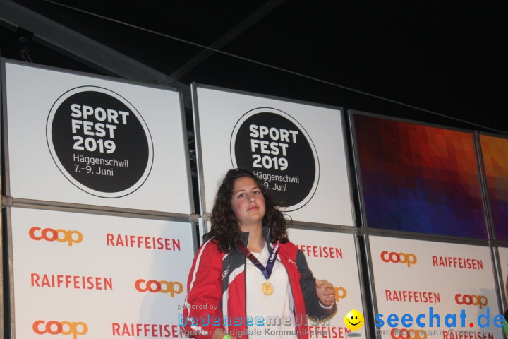 Sportfest: Haeggenschwil, 09.06.2019