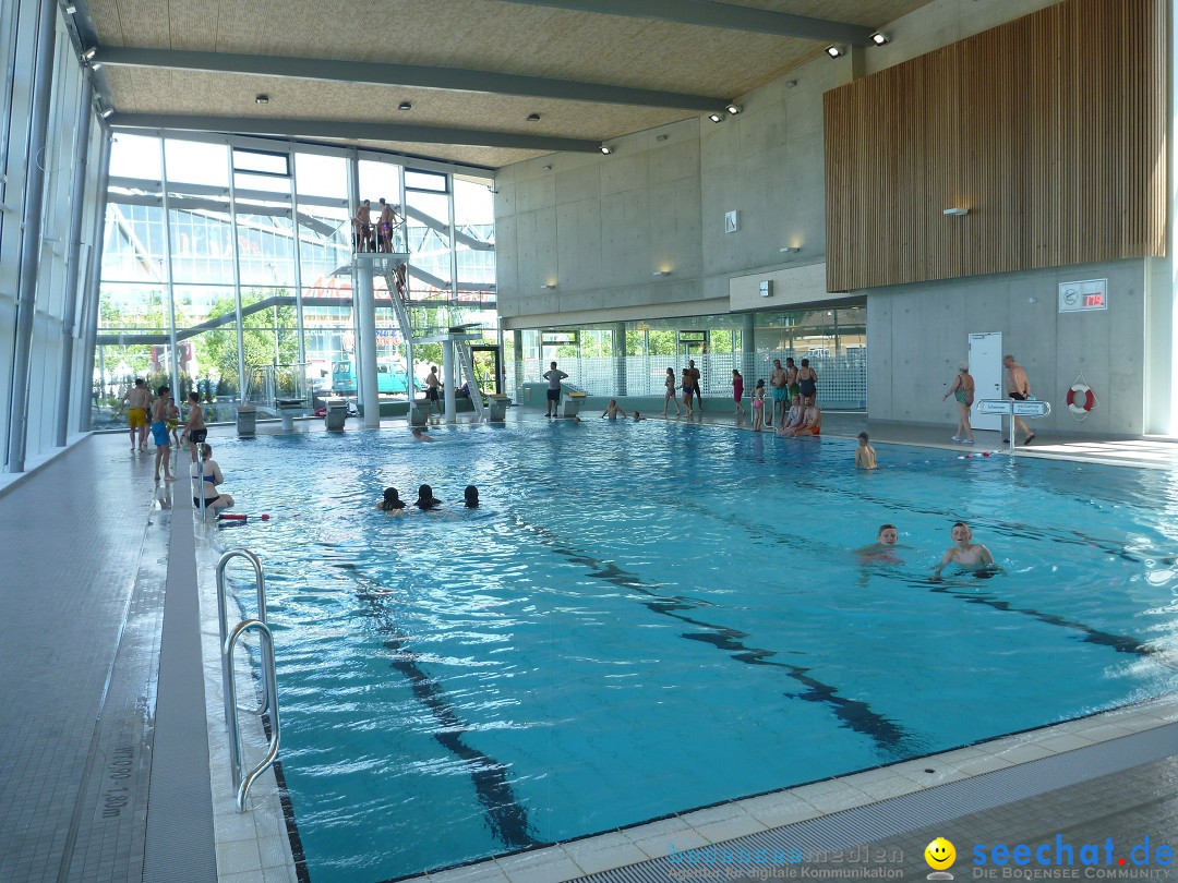 Eroeffnung des neuen Sportbades: Friedrichshafen, 08.06.2019