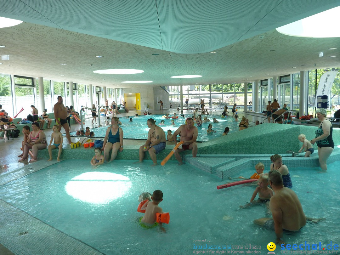 Eroeffnung des neuen Sportbades: Friedrichshafen, 08.06.2019