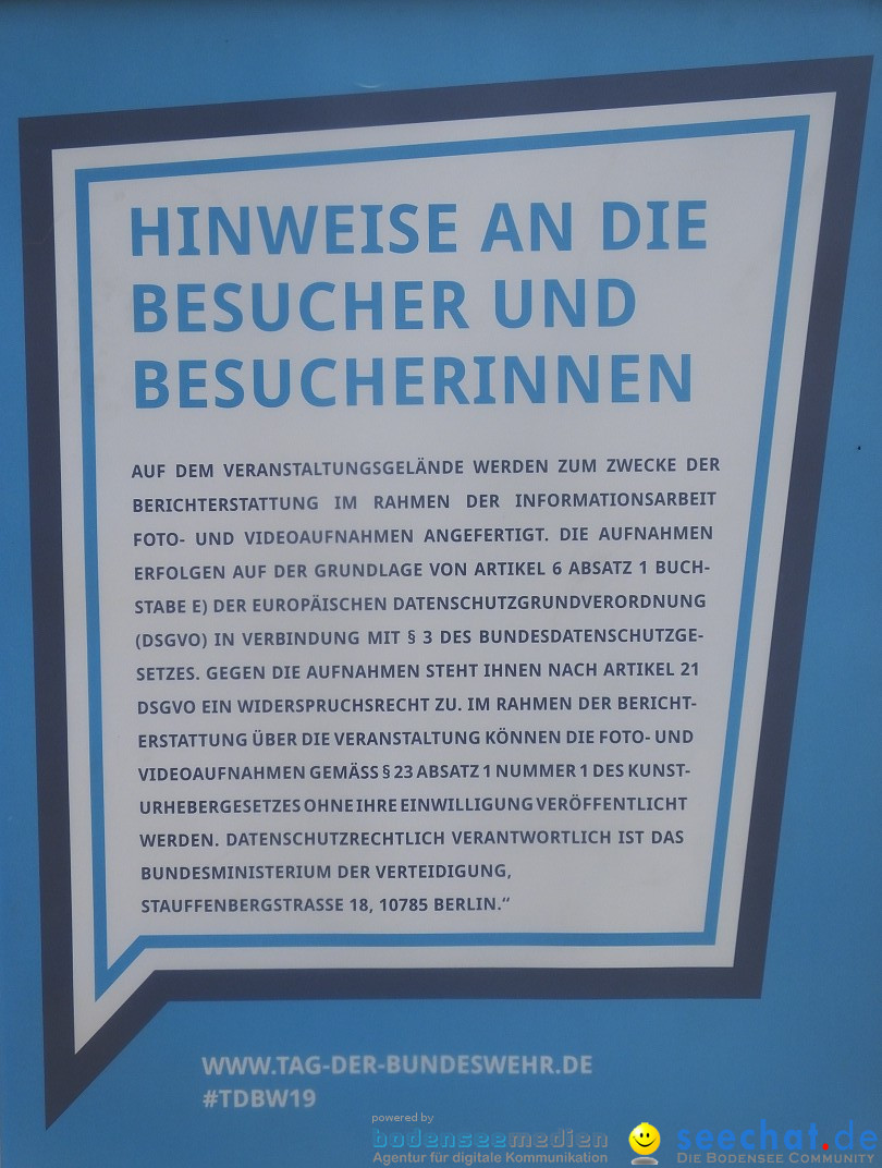 Tag der Bundeswehr: Pfullendorf, 15.06.2019