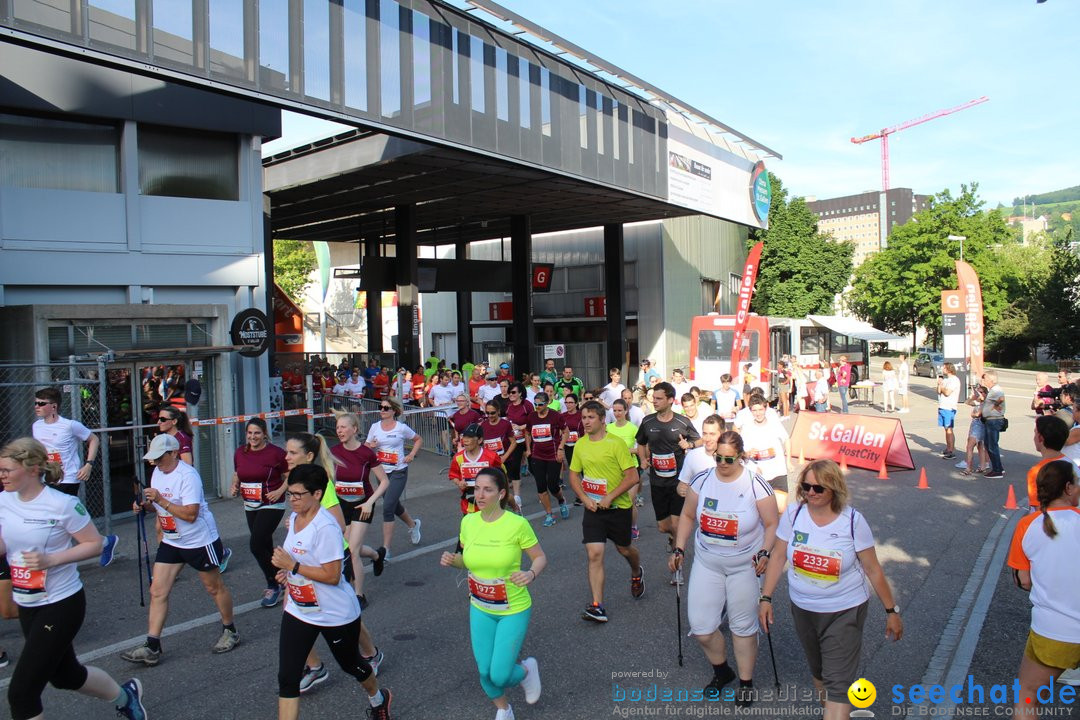 B2Run Schweizer Firmenlauf: St. Gallen, 24.06.2019