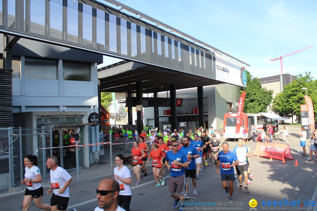 B2Run Schweizer Firmenlauf: St. Gallen, 24.06.2019