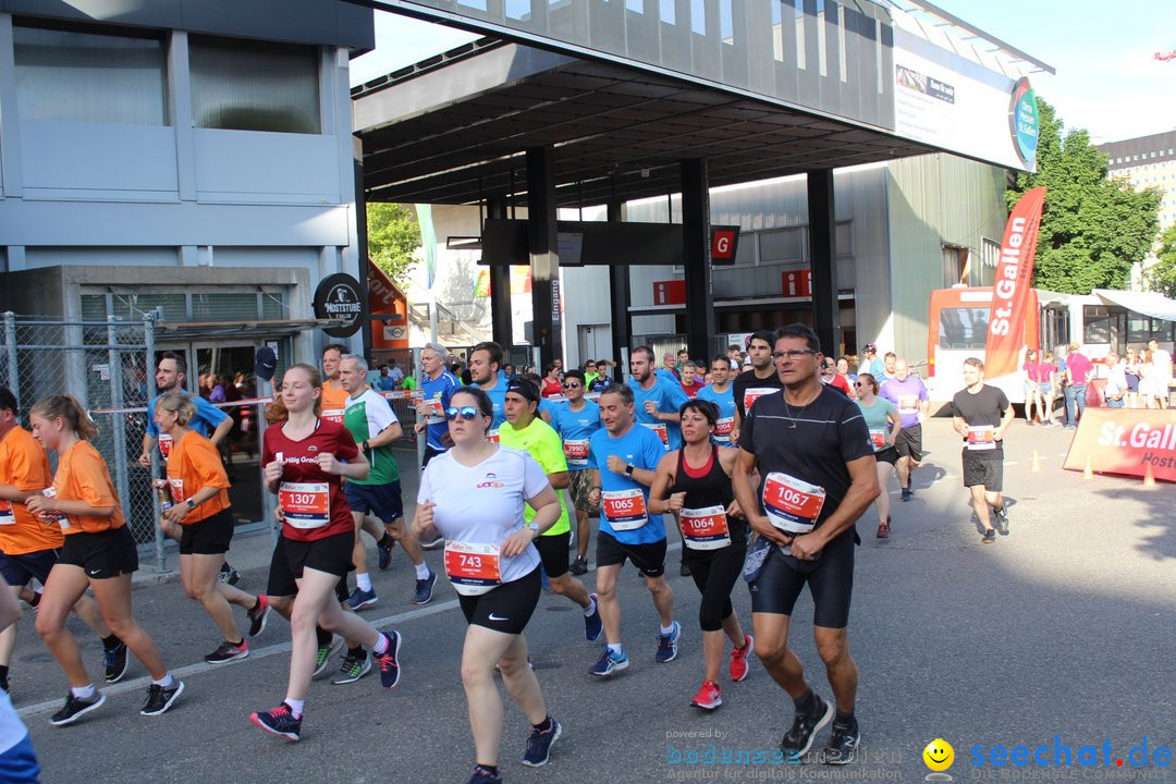 B2Run Schweizer Firmenlauf: St. Gallen, 24.06.2019