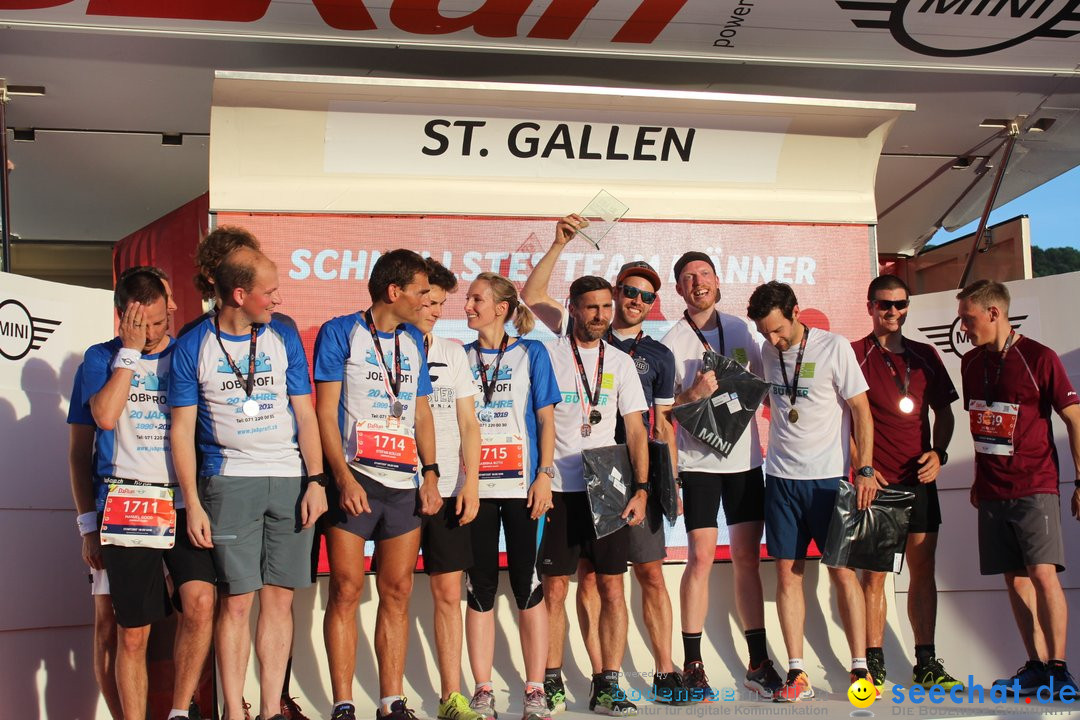 B2Run Schweizer Firmenlauf: St. Gallen, 24.06.2019