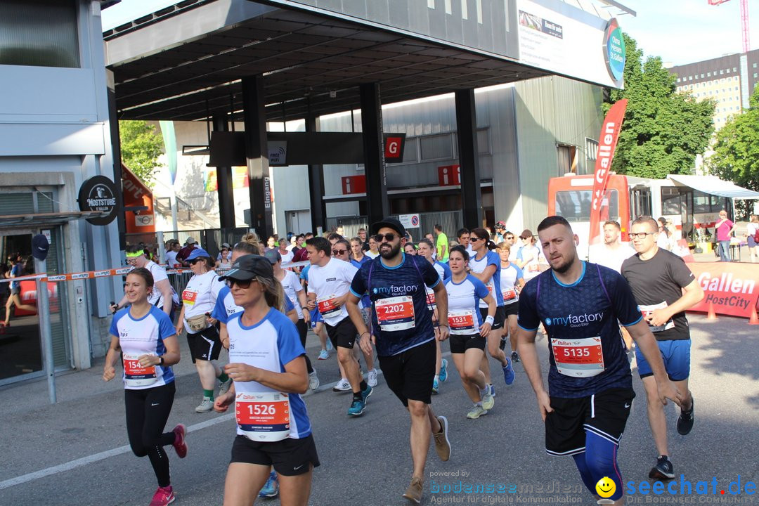 B2Run Schweizer Firmenlauf: St. Gallen, 24.06.2019