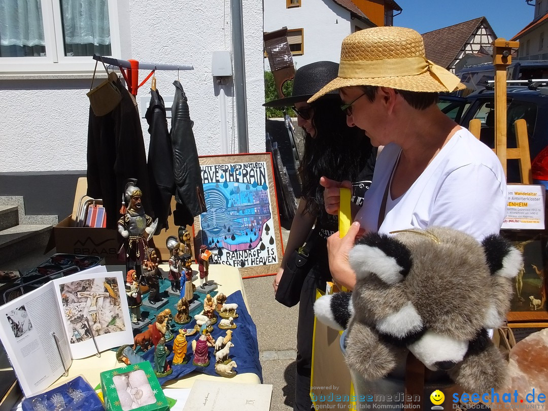 Flohmarkt und Schlossfuerhung: Zwiefaltendorf, 29.06.2019
