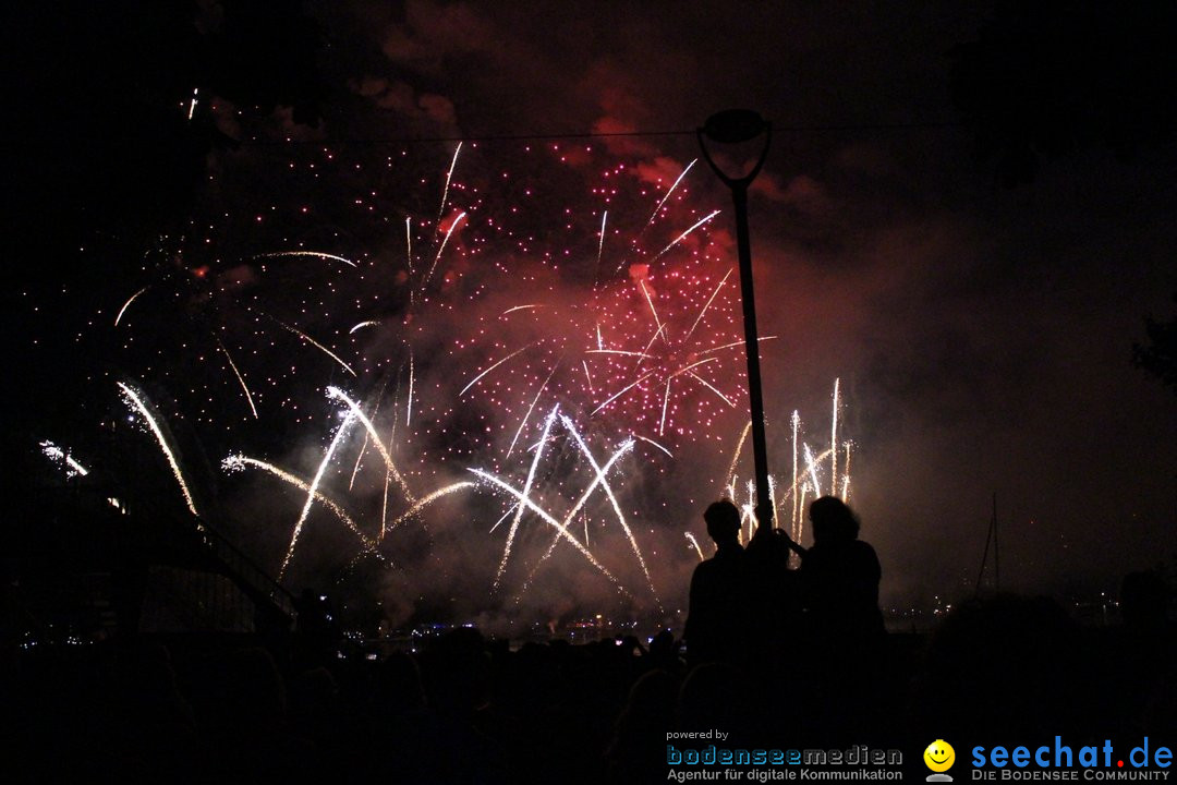 ZUERI FAESCHT mit Drohnen und Feuerwerk: Zuerich, 05.07.2019