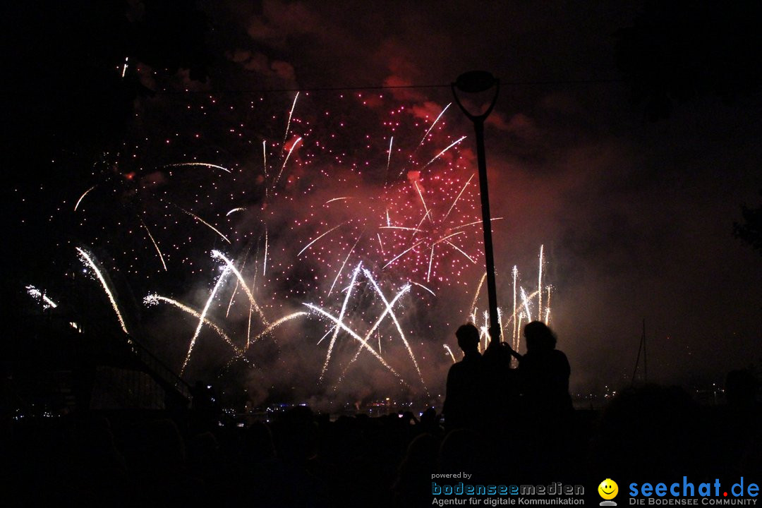 ZUERI FAESCHT mit Drohnen und Feuerwerk: Zuerich, 05.07.2019