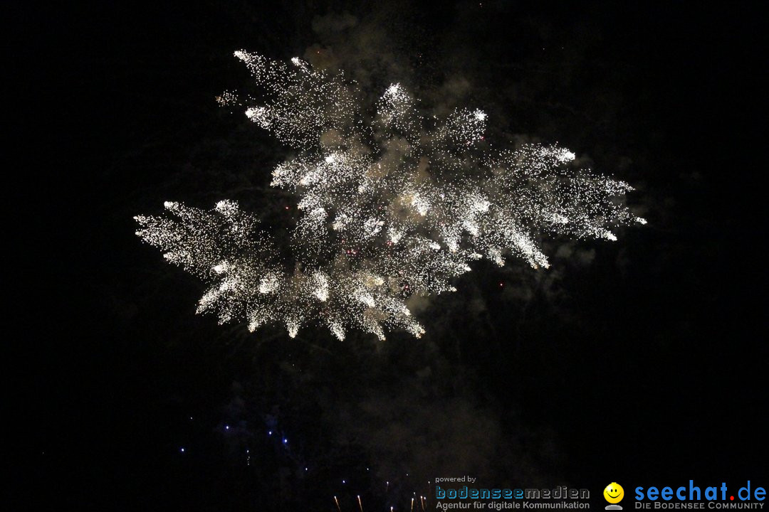 ZUERI FAESCHT mit Feuerwerk: Zuerich, 06.07.2019