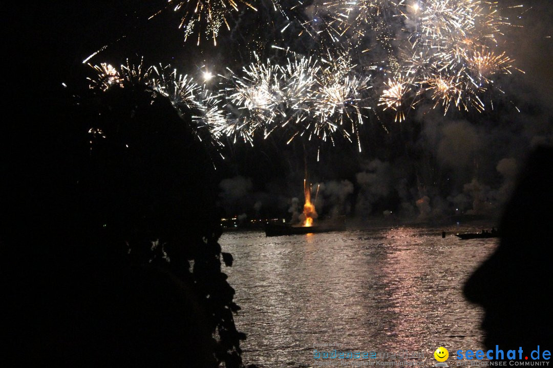 ZUERI FAESCHT mit Feuerwerk: Zuerich, 06.07.2019