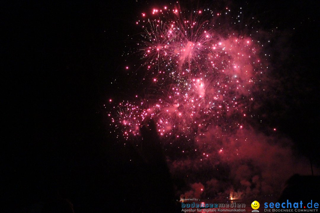 ZUERI FAESCHT mit Feuerwerk: Zuerich, 06.07.2019
