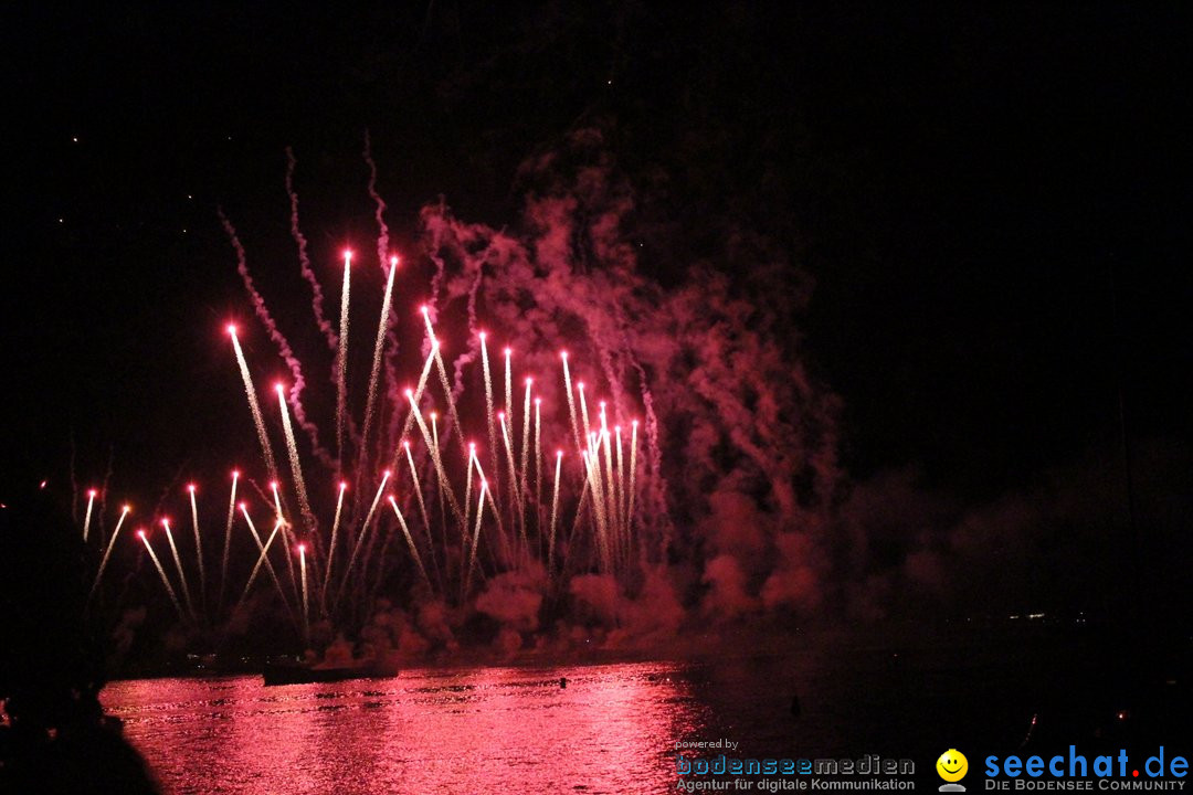 ZUERI FAESCHT mit Feuerwerk: Zuerich, 06.07.2019