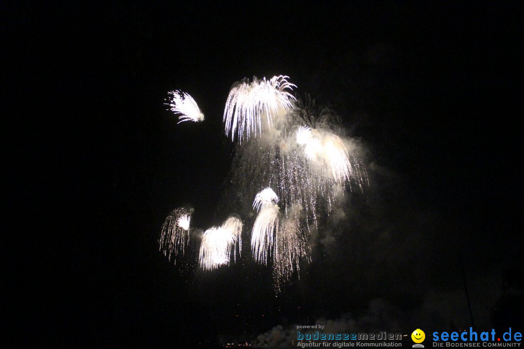 ZUERI FAESCHT mit Feuerwerk: Zuerich, 06.07.2019