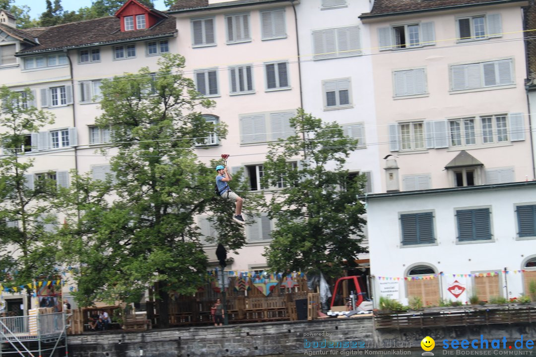 ZUERI FAESCHT 2019: Zuerich, 07.07.2019