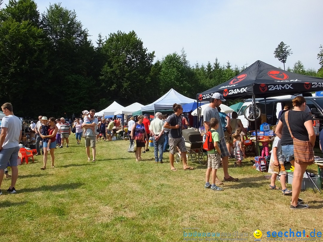 Waldflohmarkt: Mengen-Rosna, 07.07.2019