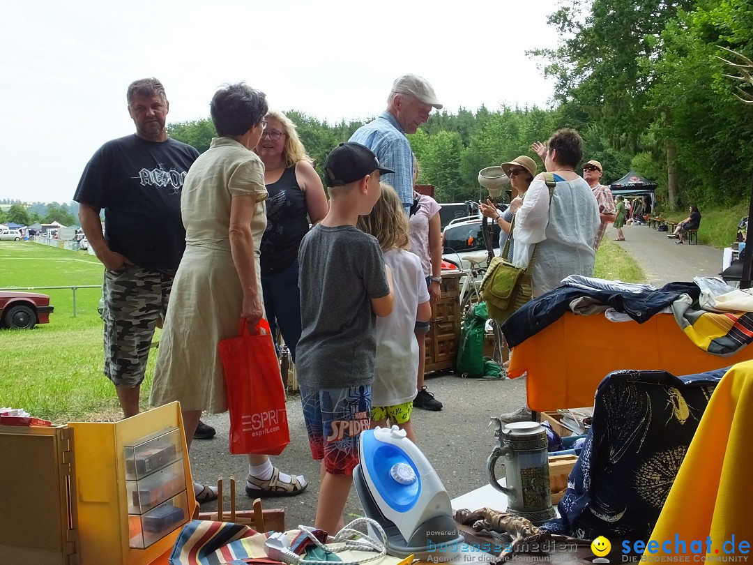 Waldflohmarkt: Mengen-Rosna, 07.07.2019