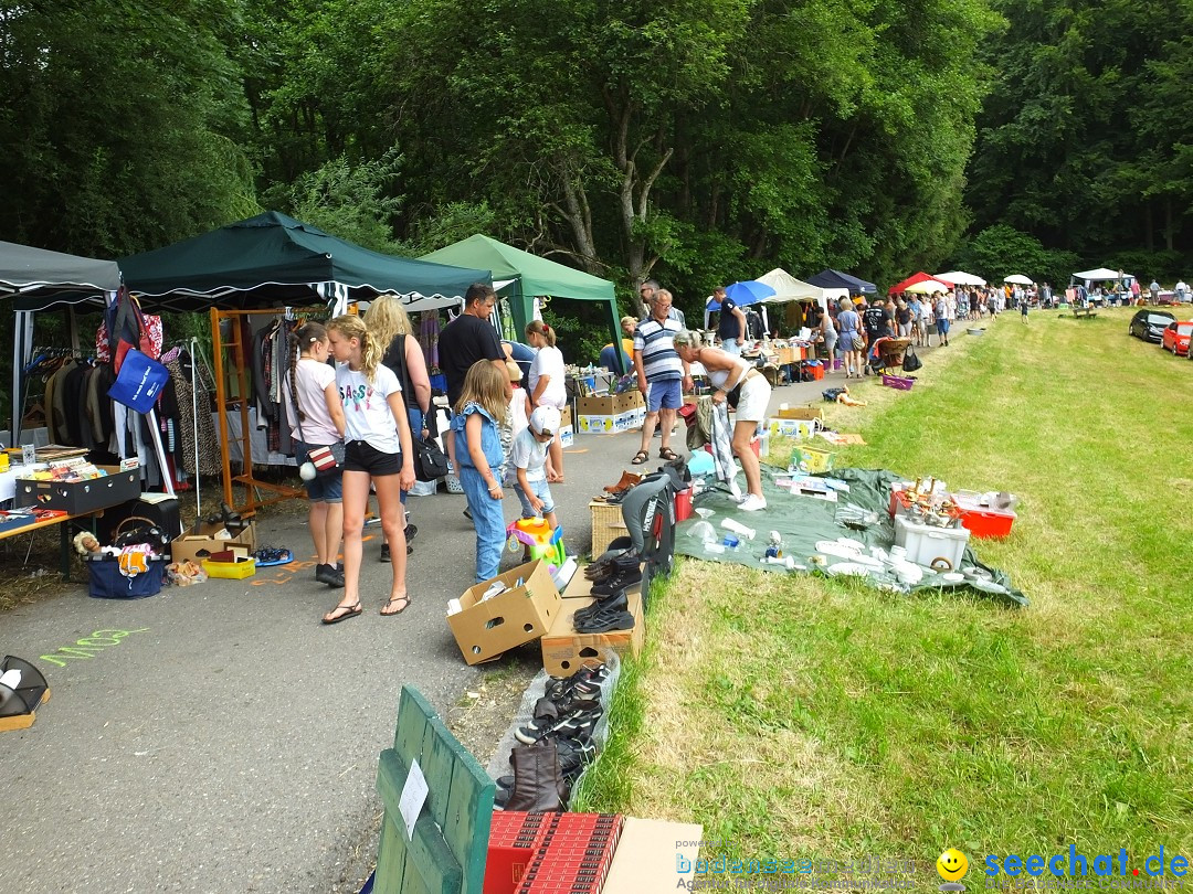 Waldflohmarkt: Mengen-Rosna, 07.07.2019