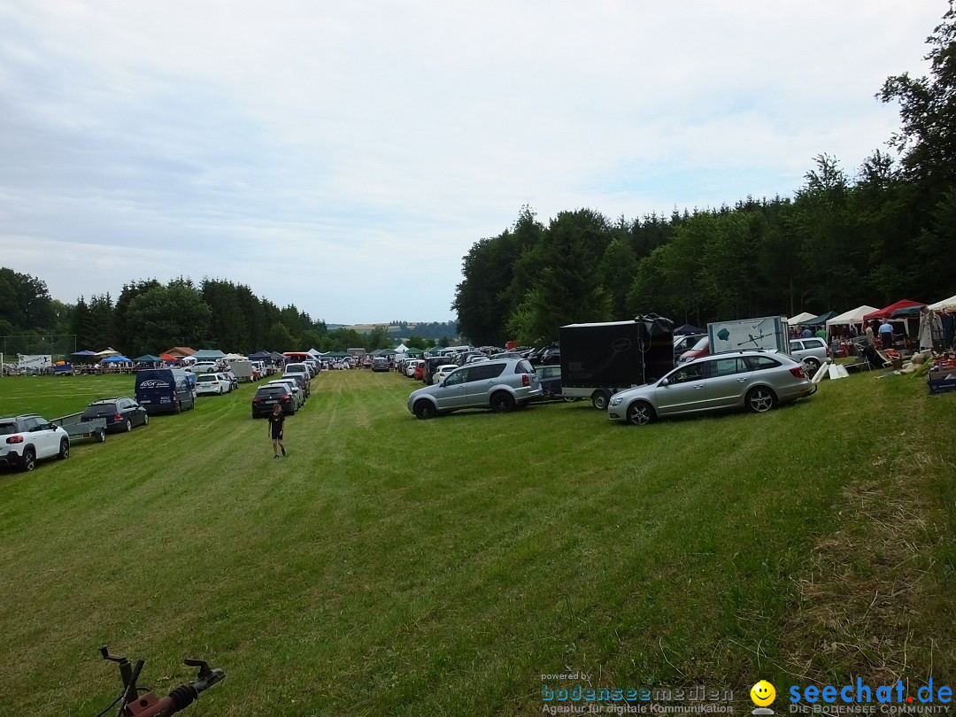 Waldflohmarkt: Mengen-Rosna, 07.07.2019