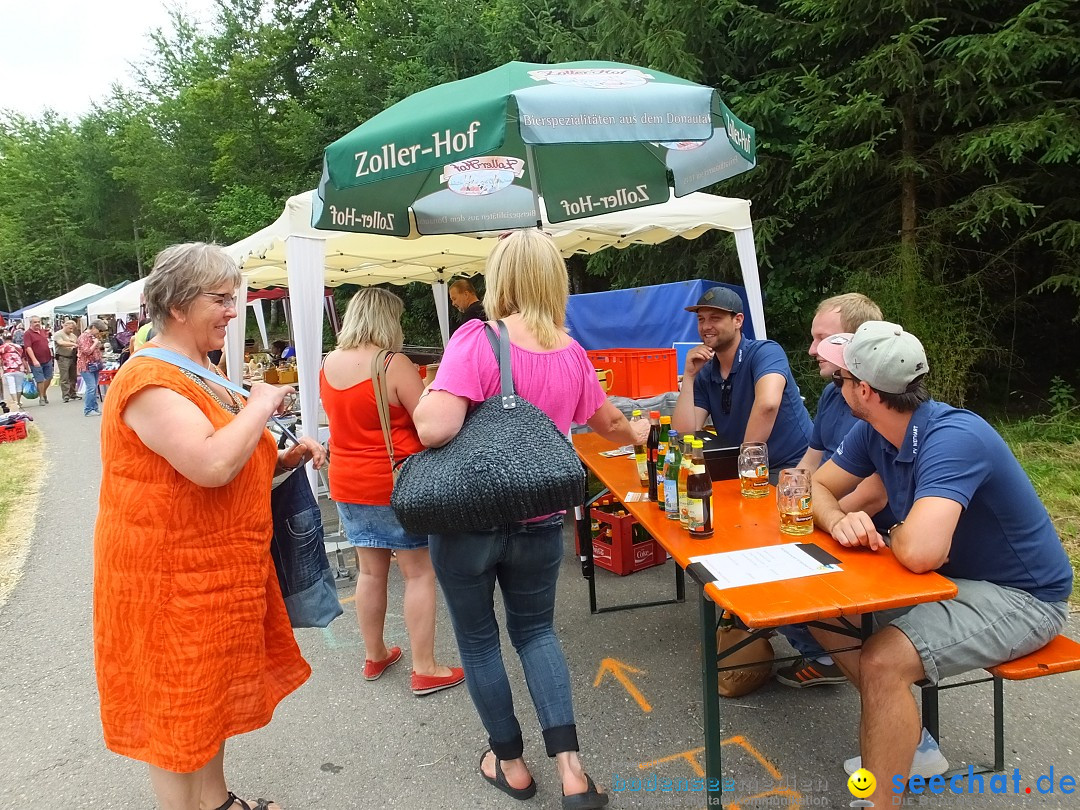 Waldflohmarkt: Mengen-Rosna, 07.07.2019