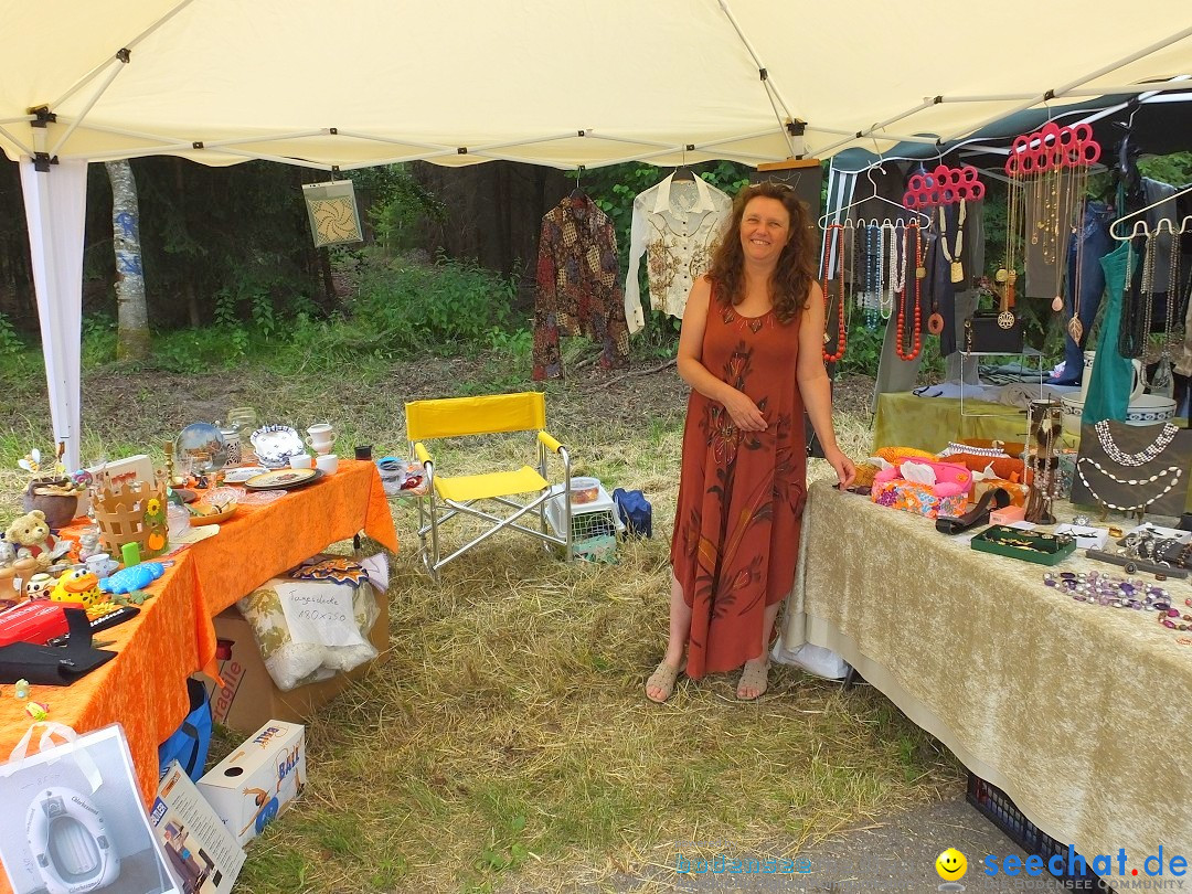 Waldflohmarkt: Mengen-Rosna, 07.07.2019