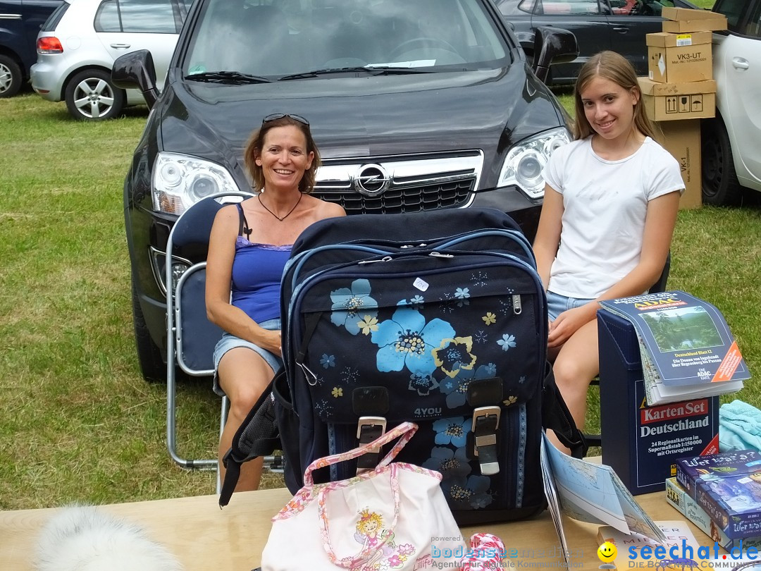 Waldflohmarkt: Mengen-Rosna, 07.07.2019